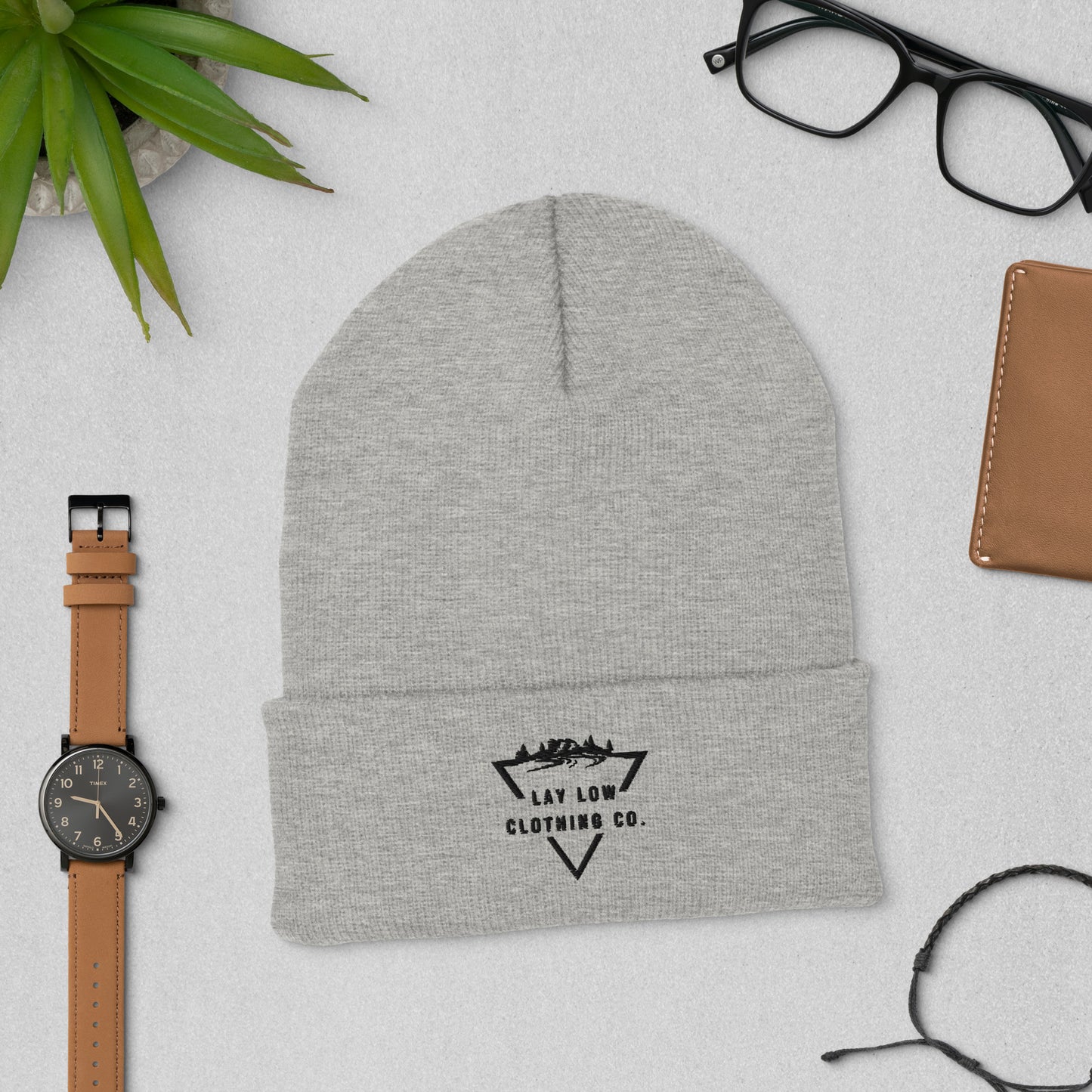 Embroidered OG Logo Cuffed Beanie