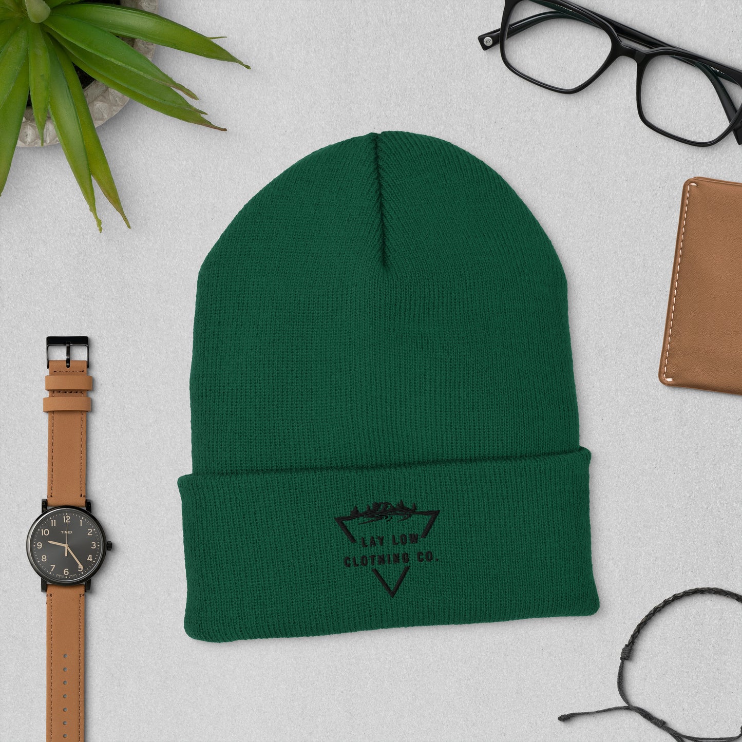 Embroidered OG Logo Cuffed Beanie