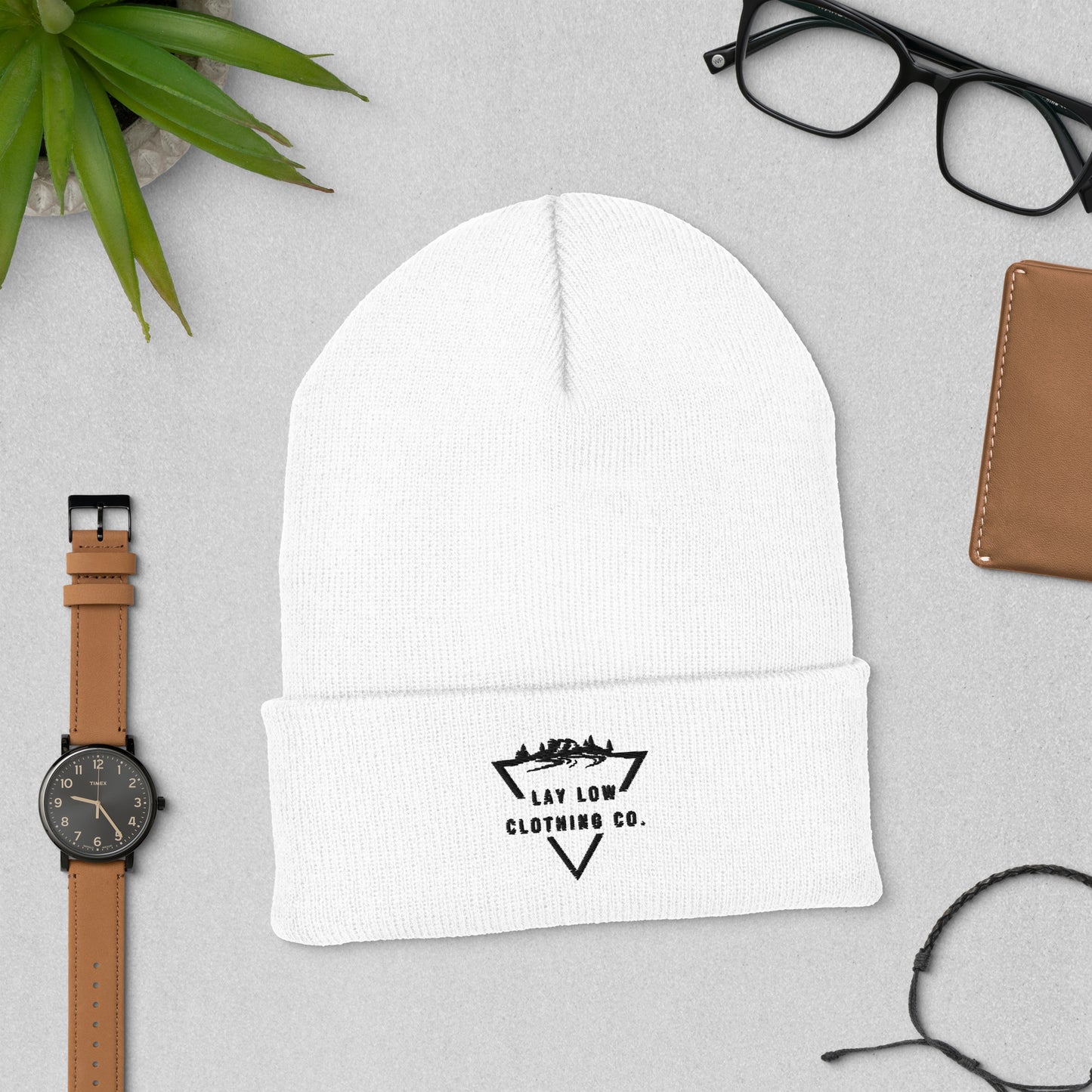 Embroidered OG Logo Cuffed Beanie